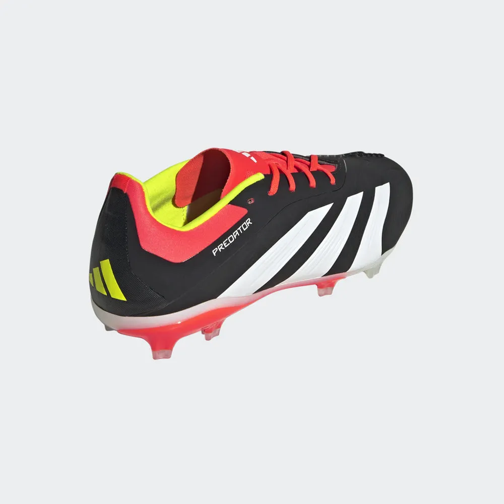 Adidas Predator Elite FG Jnr Football Boots (Black/White/Solar Red)