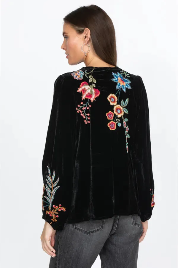 Ardel Velvet Relaxed Blouse