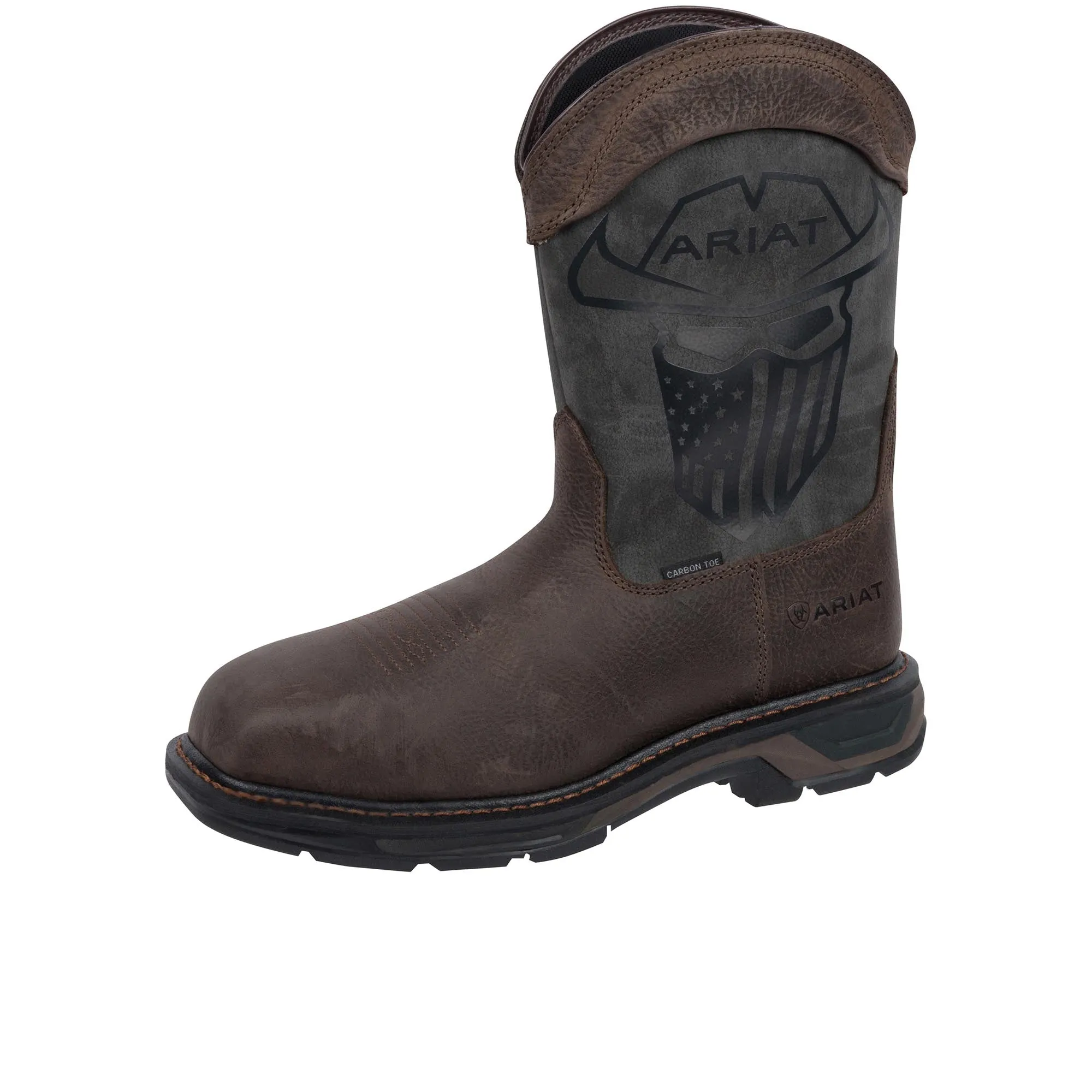 Ariat WorkHog XT Incognito Carbon Fiber Toe Iron Coffee