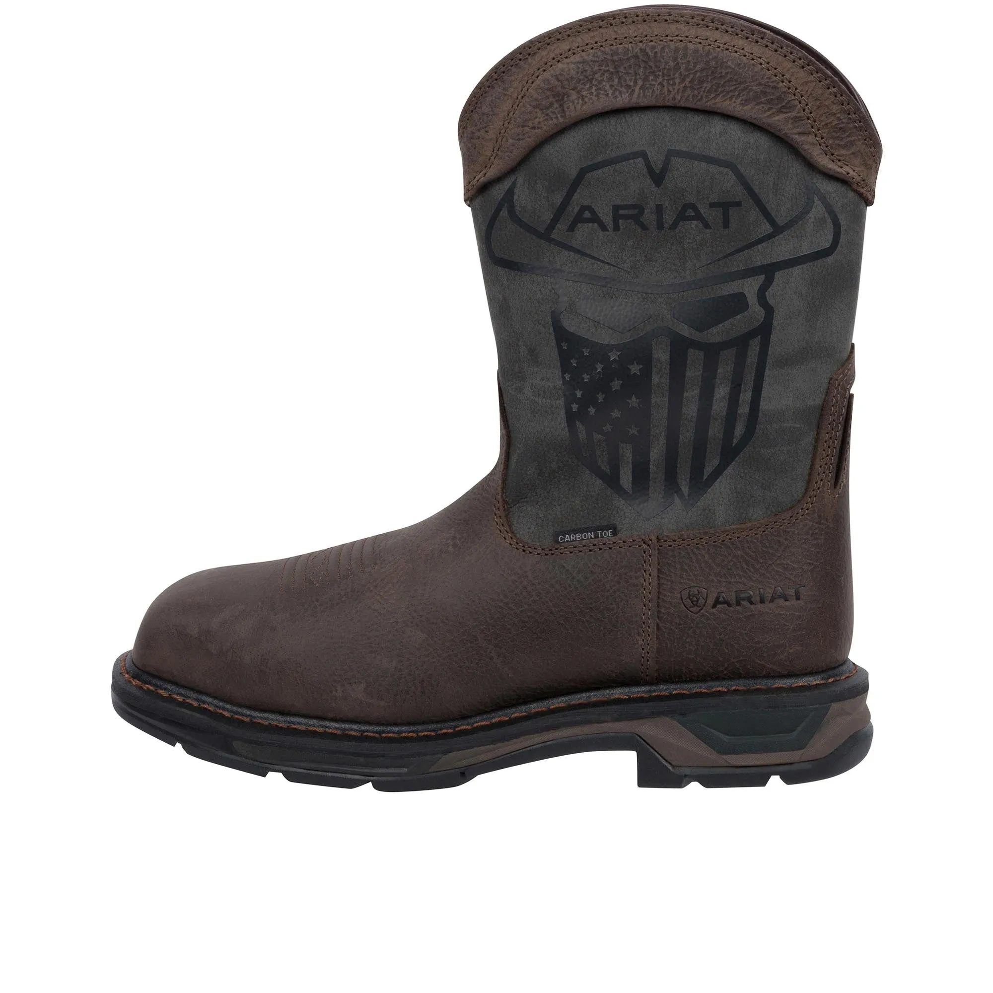 Ariat WorkHog XT Incognito Carbon Fiber Toe Iron Coffee