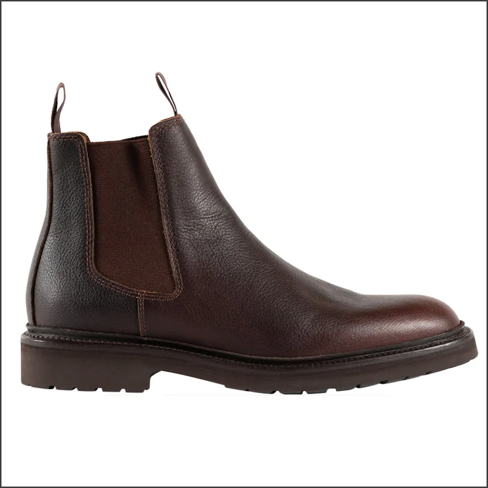 Barker Camborne - Brown Pull Up Grain Boot*