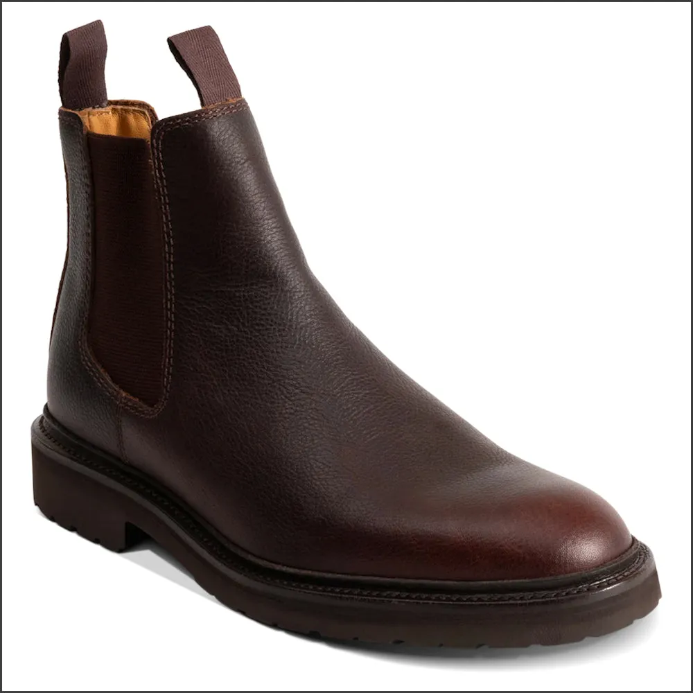 Barker Camborne - Brown Pull Up Grain Boot*