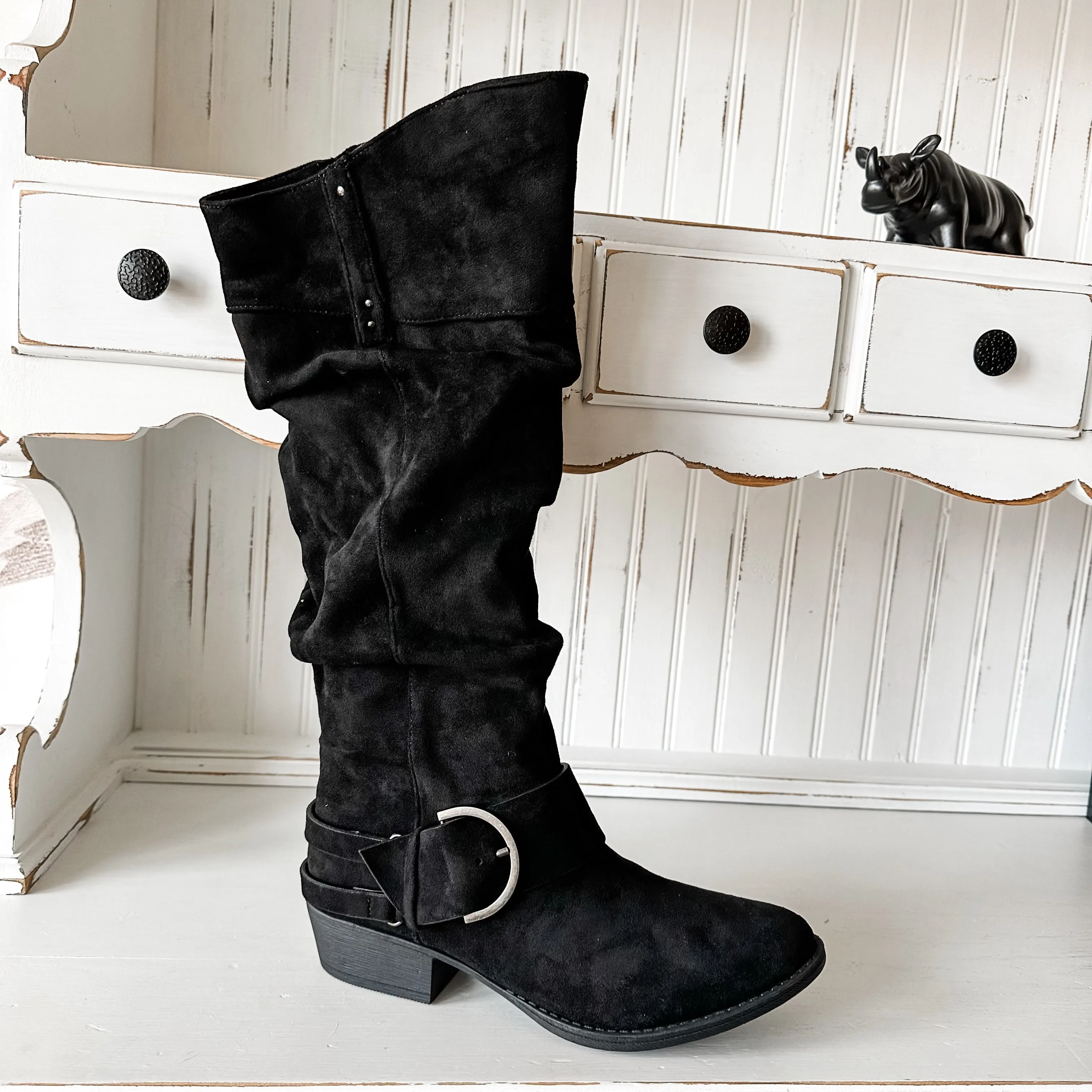 Blitz Tall Boot - Black