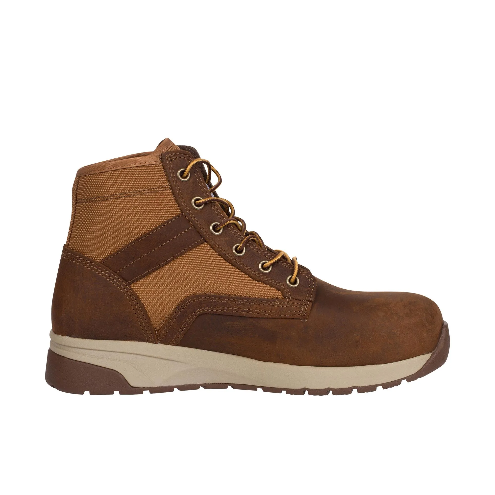 Carhartt Force 5 Inch Lightweight Sneaker Composite Toe Brown