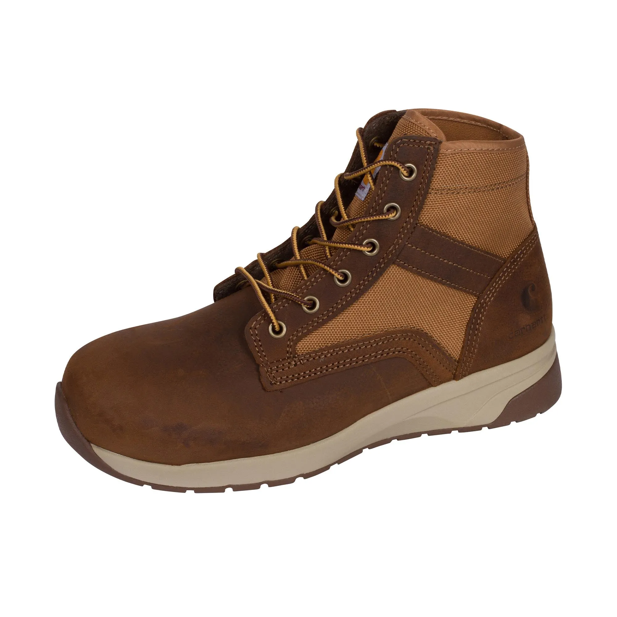 Carhartt Force 5 Inch Lightweight Sneaker Composite Toe Brown