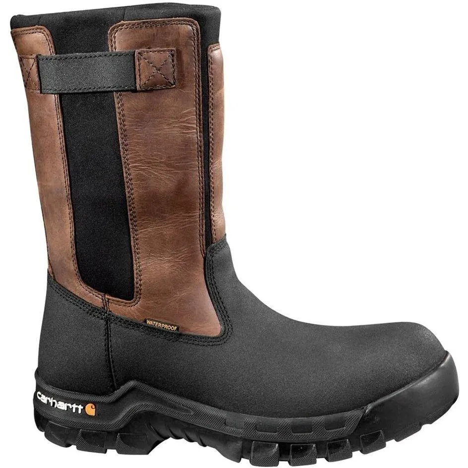 Carhartt Men's Rugged Flex 10" Comp Toe Wellington Work Boot Brown CMF1391