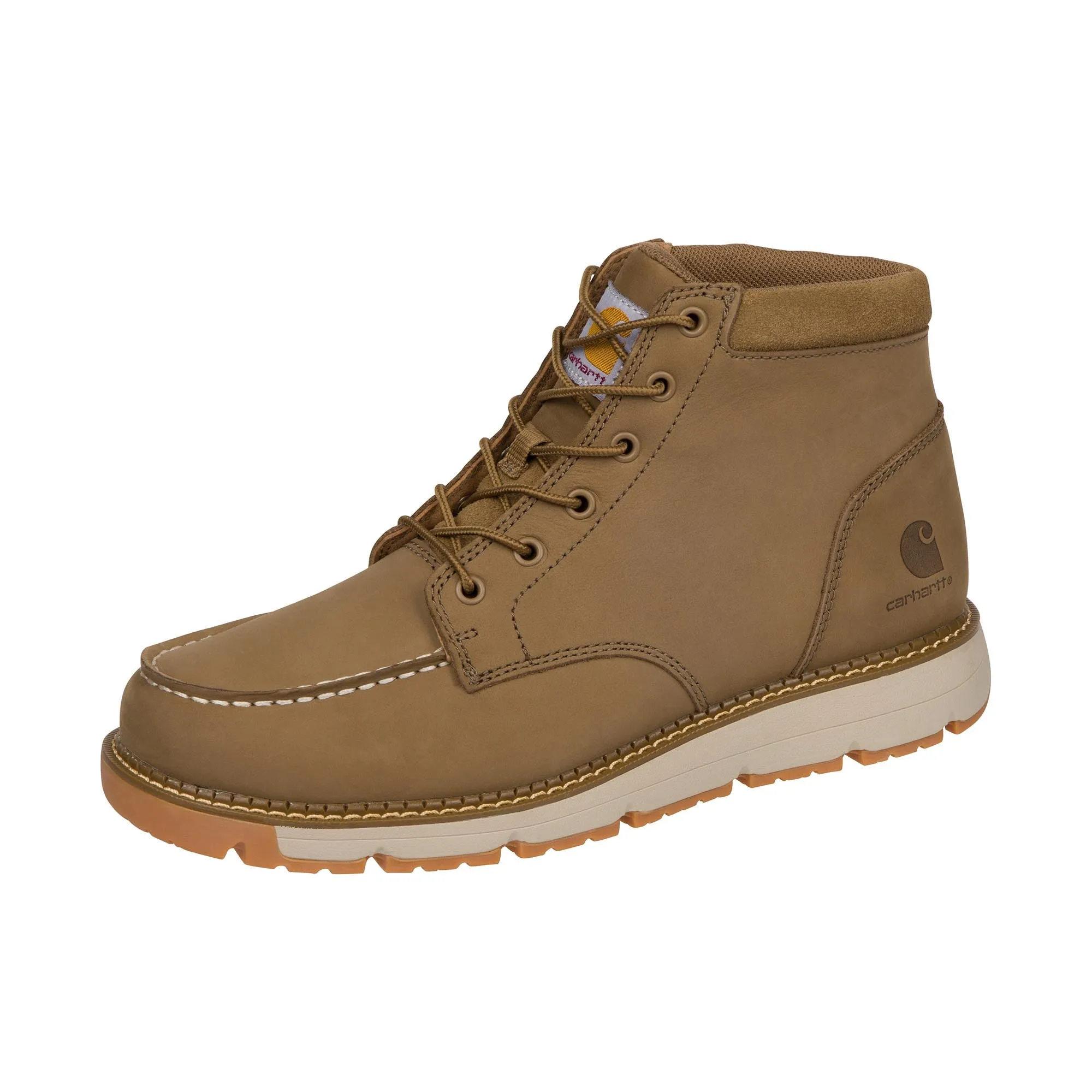 Carhartt Millbrook 5 Inch Moc Toe Wedge Soft Toe Coyote