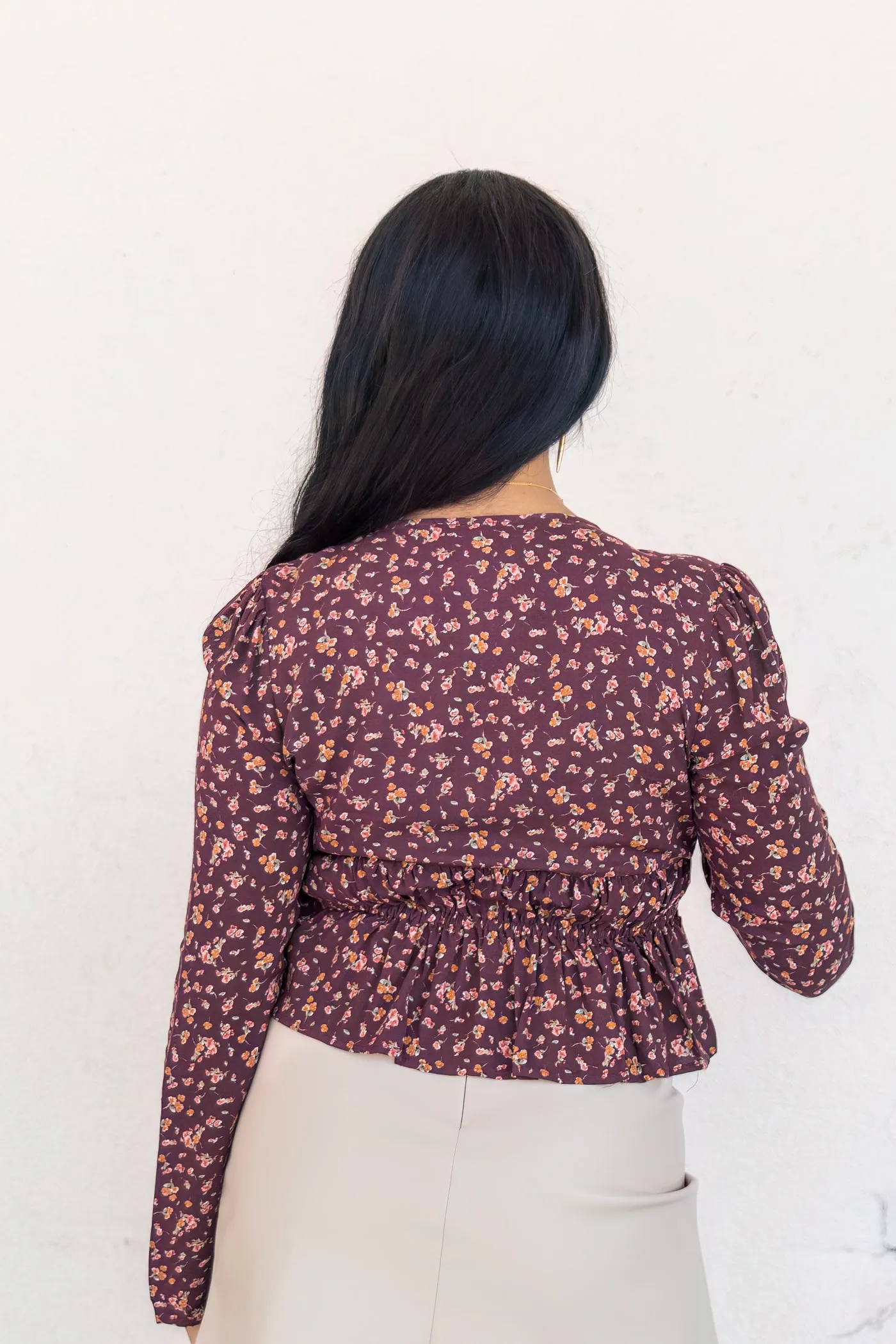 CASEY FLORAL TOP