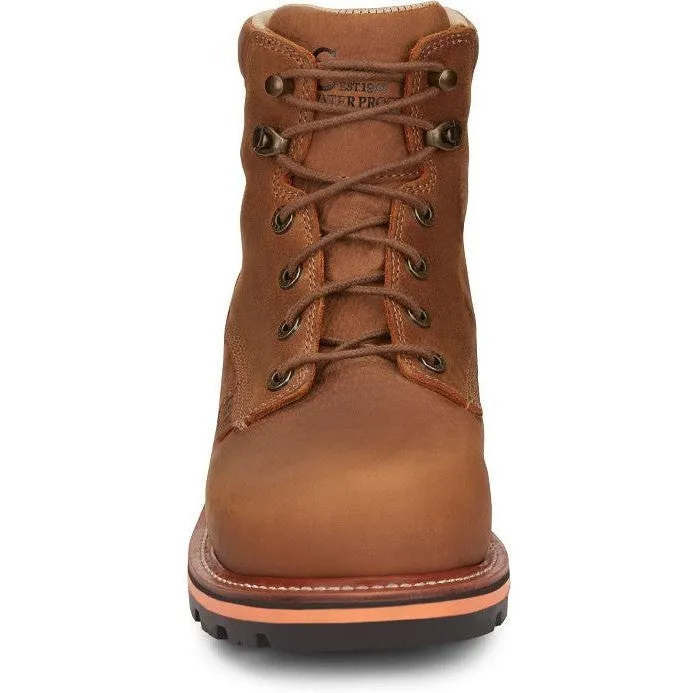 Chippewa Men's Thunderstruck 6 WP Nano Comp Toe Work Boot -Tan- TH1011