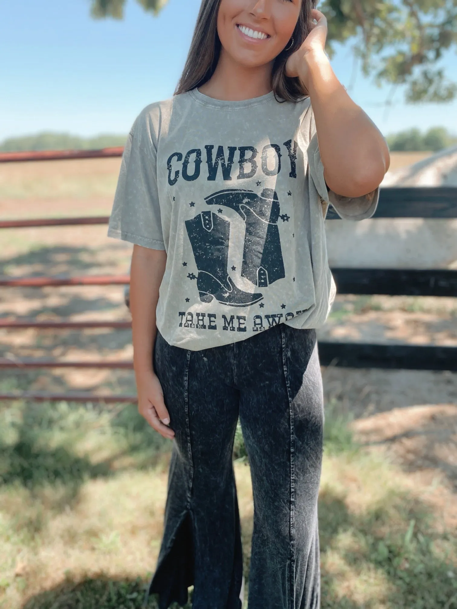 Cowboy Take Me Away Graphic Tee