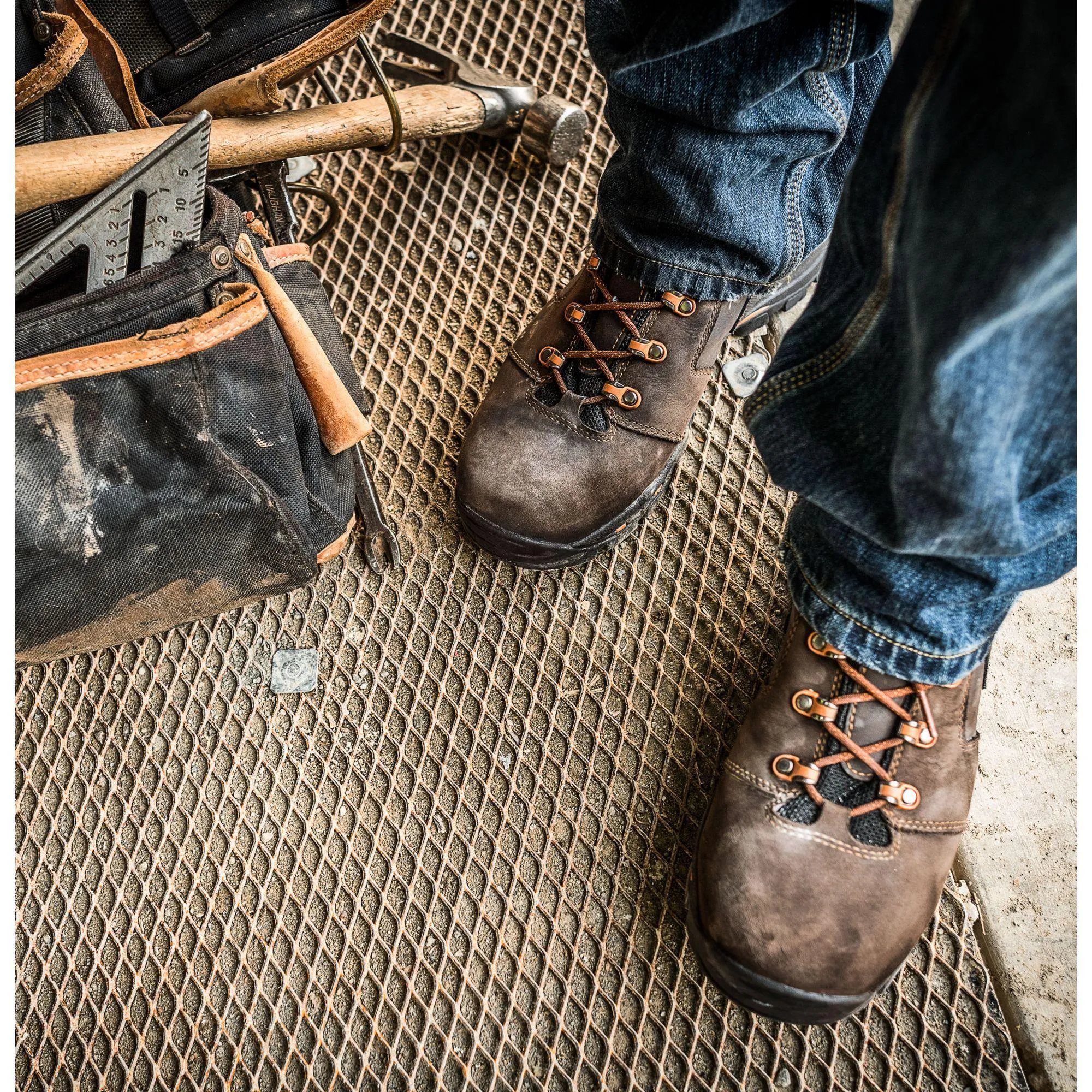 Danner Men's Vicious 4.5" Comp Toe WP Work Boot - Brown - 13860