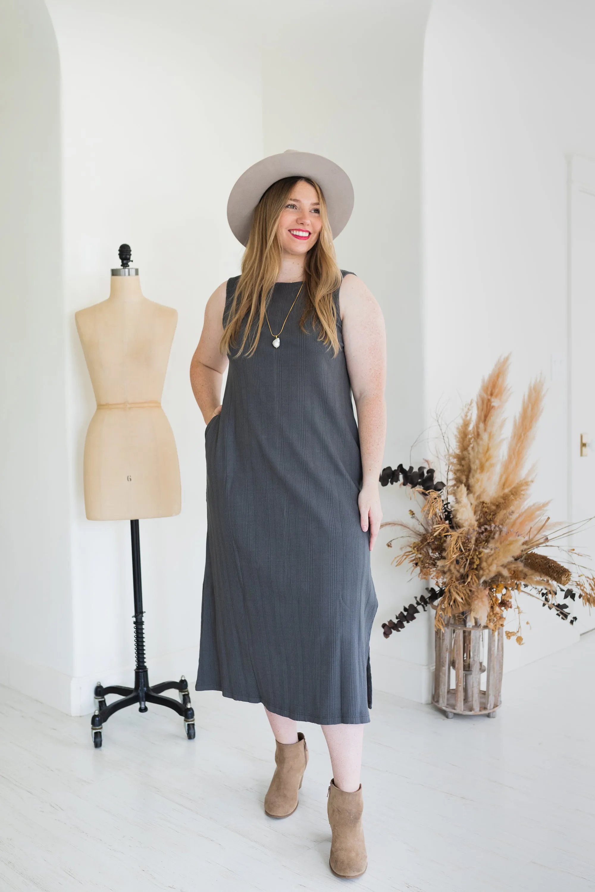 Fortuna Wide Rib Dress