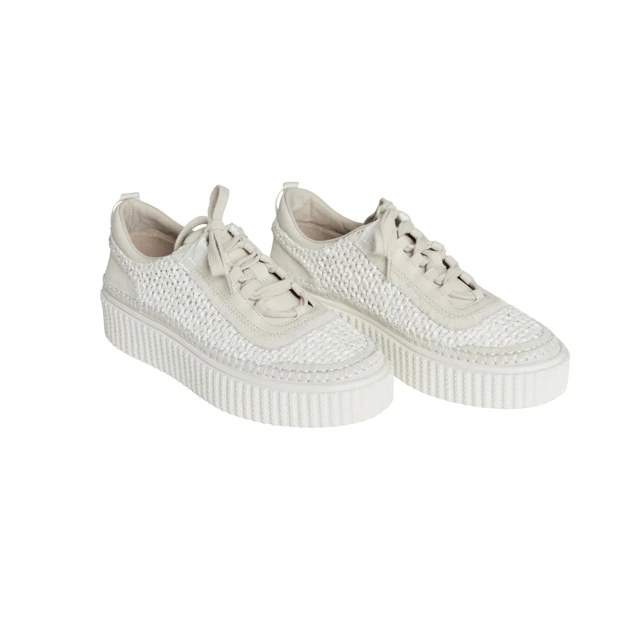 Hael & Jax Prince Bone Leather Sneaker