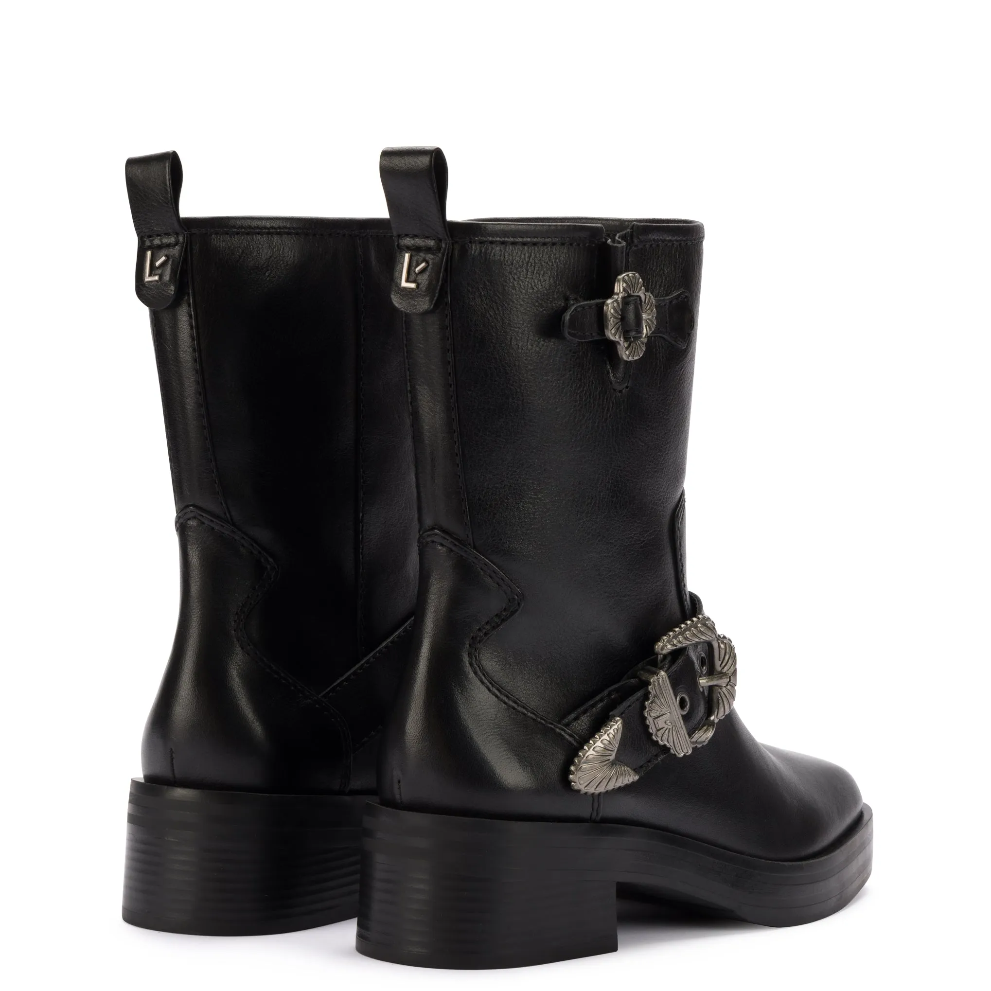 Hardy Boot In Black Leather