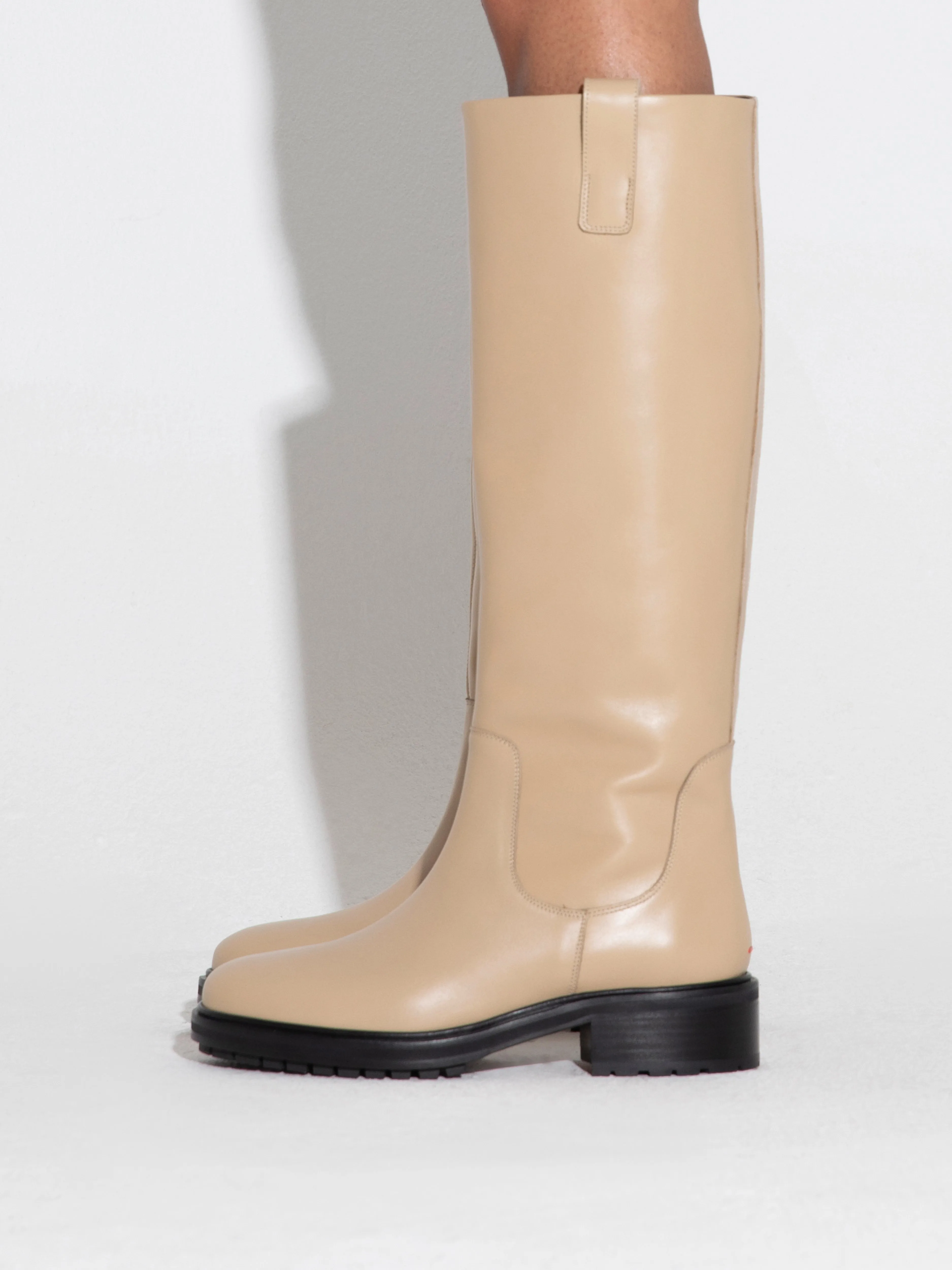 Henry Leather Knee-High Boots