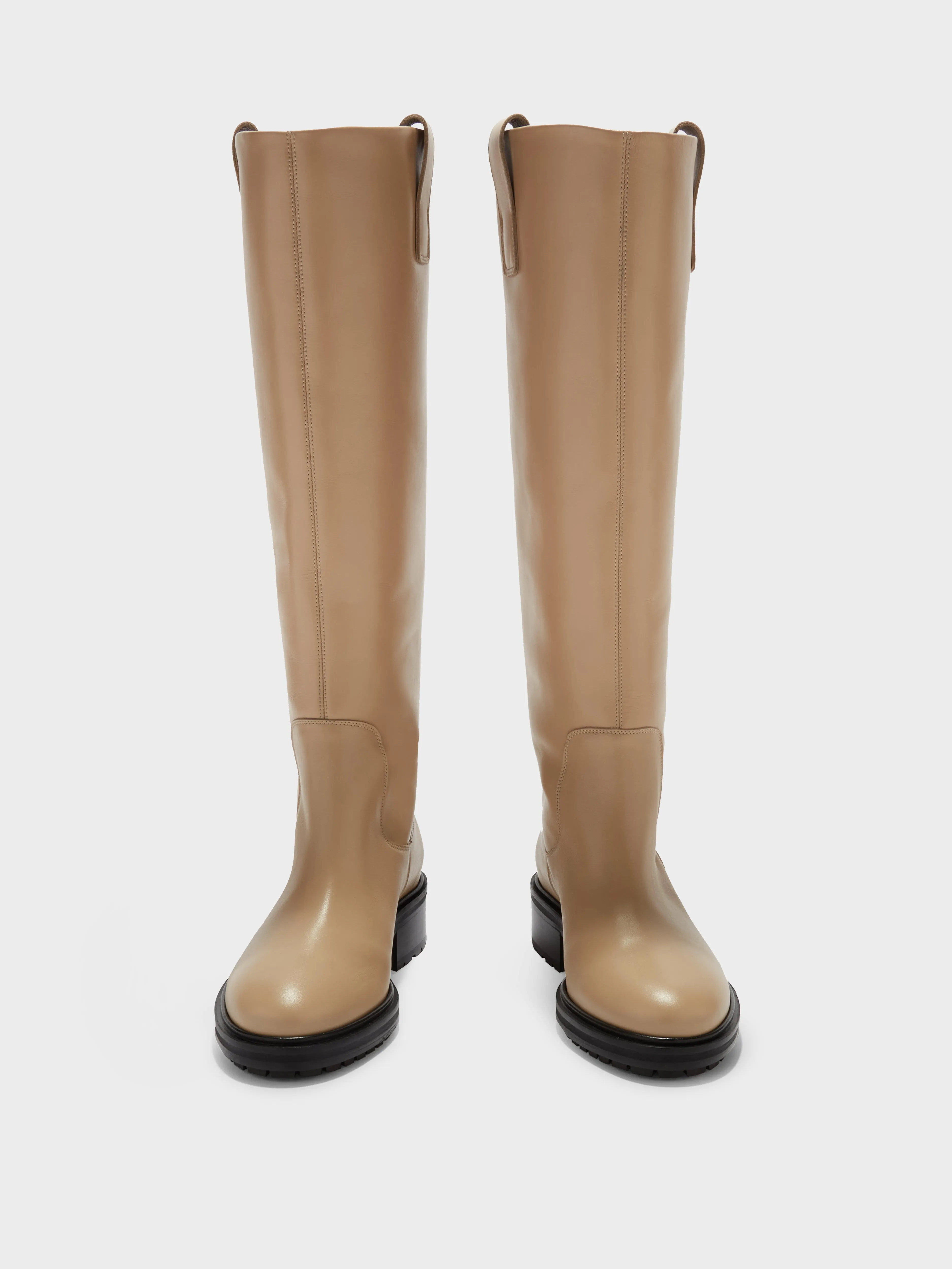 Henry Leather Knee-High Boots