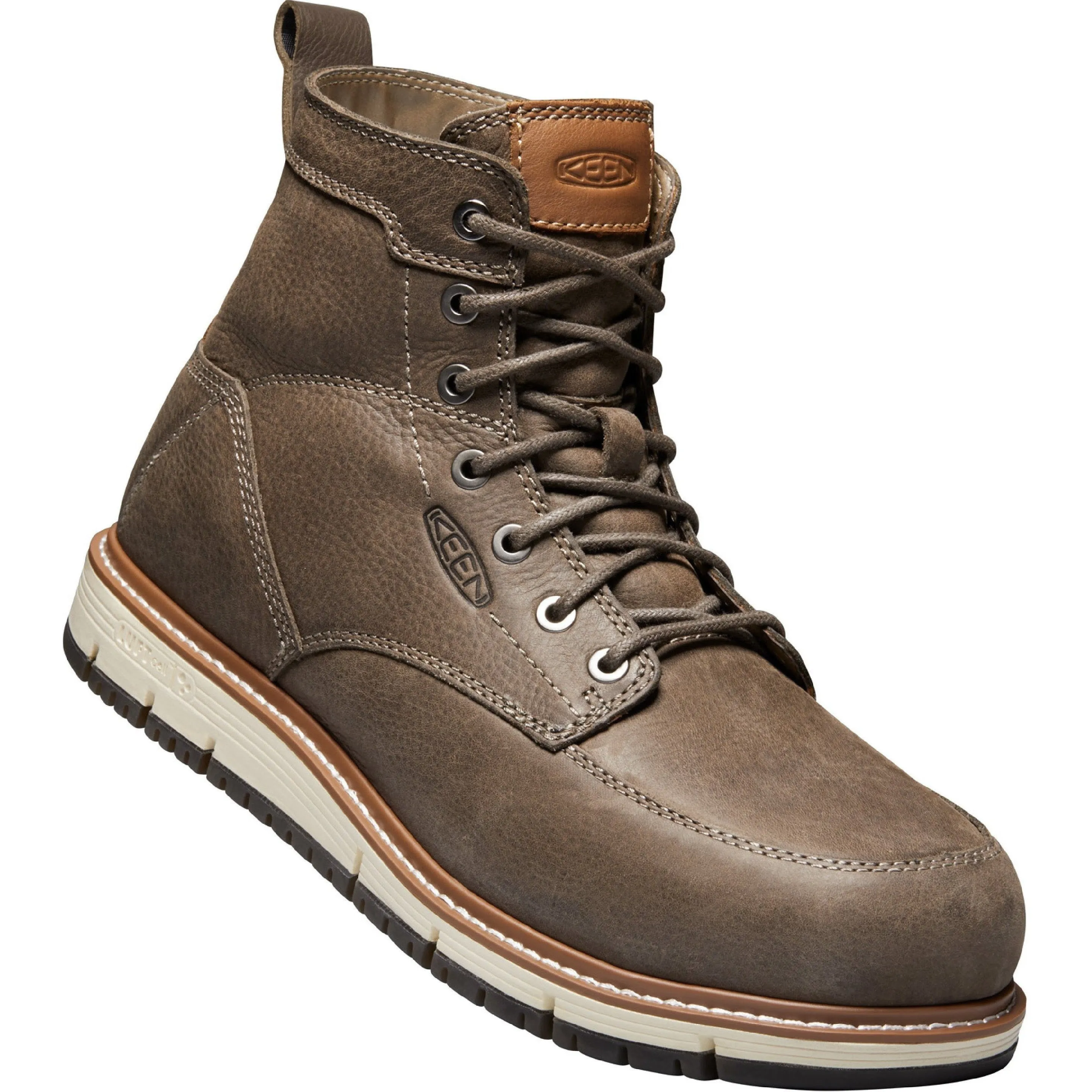 Keen Utility Men's San Jose 6" Aluminum Toe Work Boot Brown 1020057