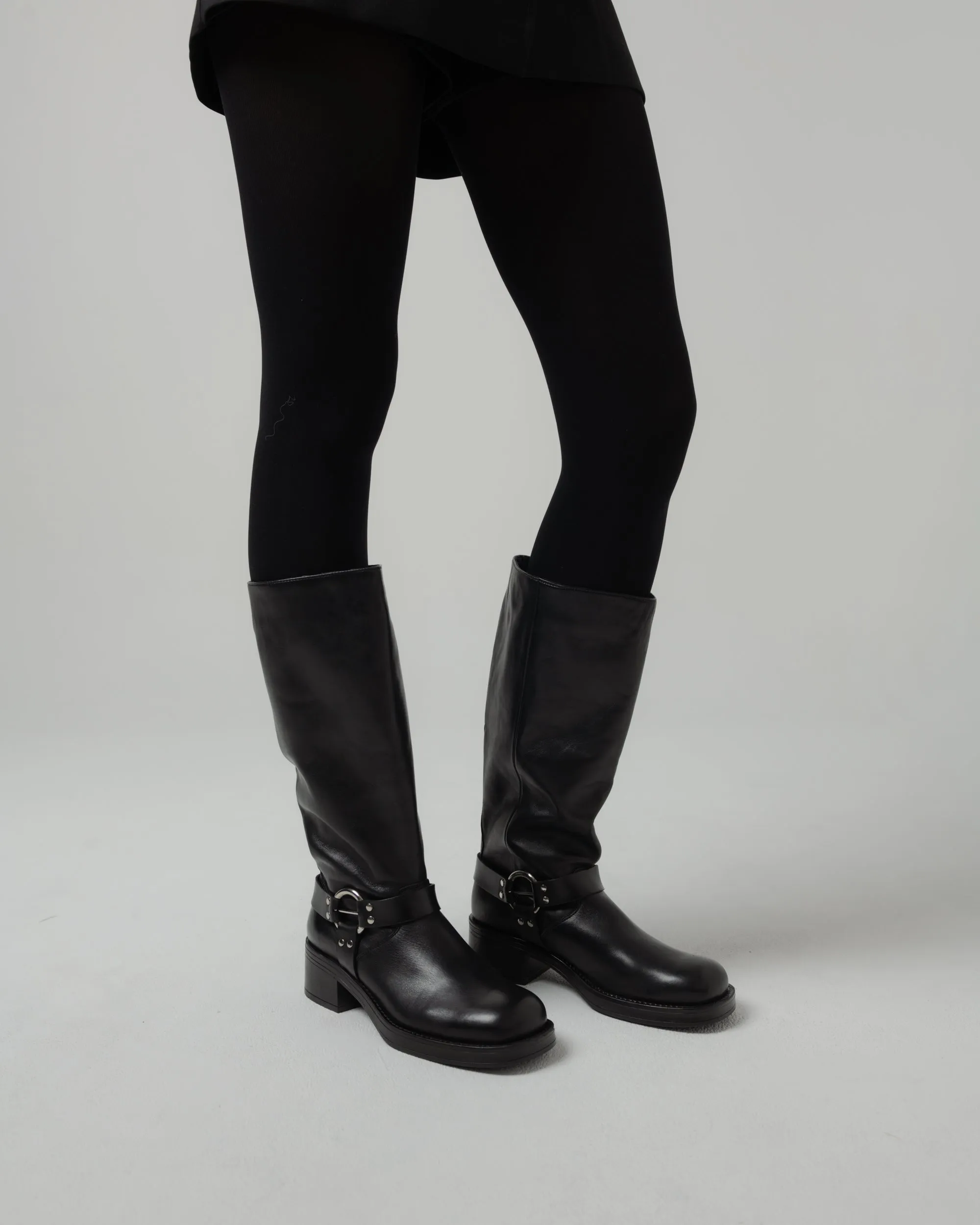 Long Biker Boots