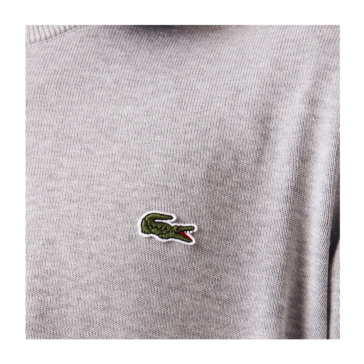 Maglione Uomo Lacoste Girocollo Grigio