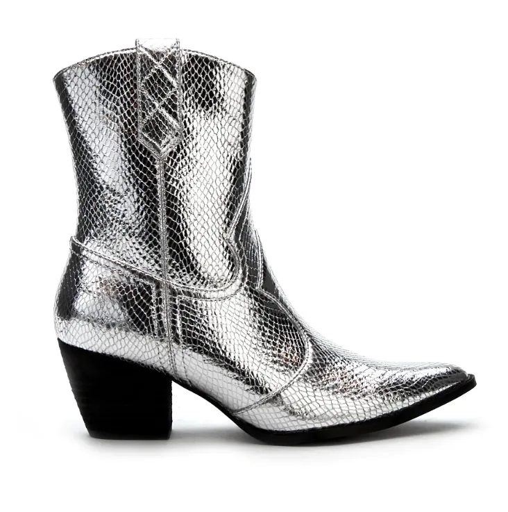 Matisse Bambi Boots - Silver Snake - Final Sale 50% off