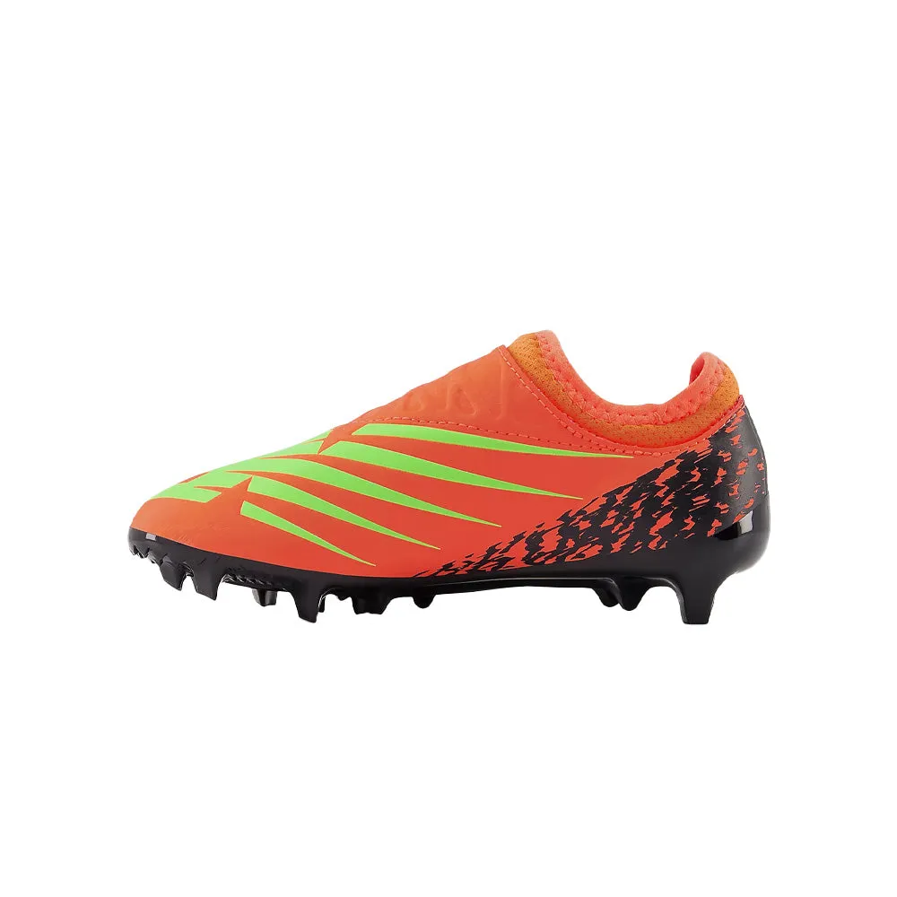 New Balance Furon v7 Dispatch FG Jnr Football Boots (Neon Dragonfly)