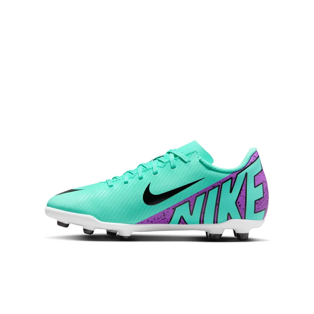 Nike Mercurial Vapor 15 Club FG/MG Jnr Football Boots (Hyper Turquoise/Fuschia Dream/Black)