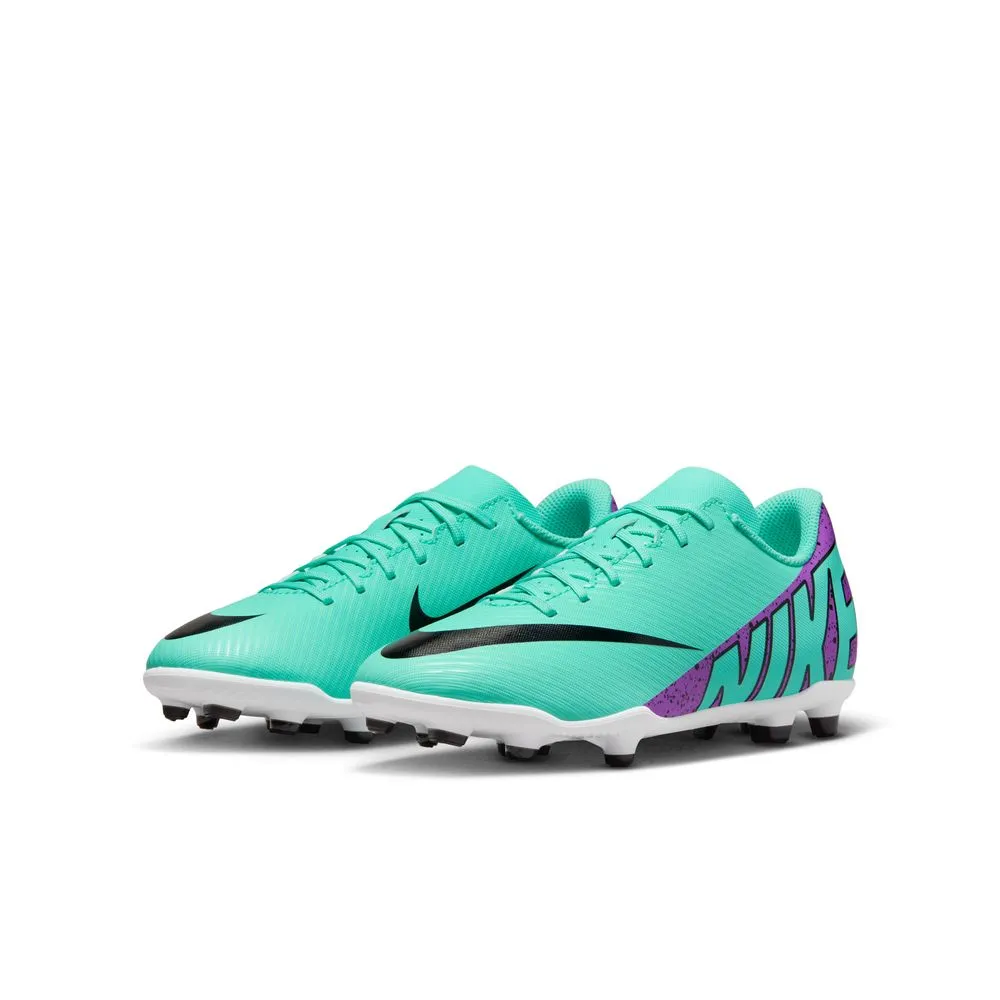 Nike Mercurial Vapor 15 Club FG/MG Jnr Football Boots (Hyper Turquoise/Fuschia Dream/Black)