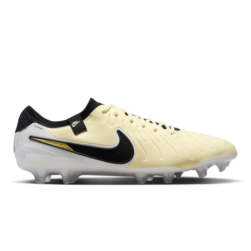 Nike Tiempo Legend 10 Elite FG Football Boots (Lemonade/Black/Metallic Gold)