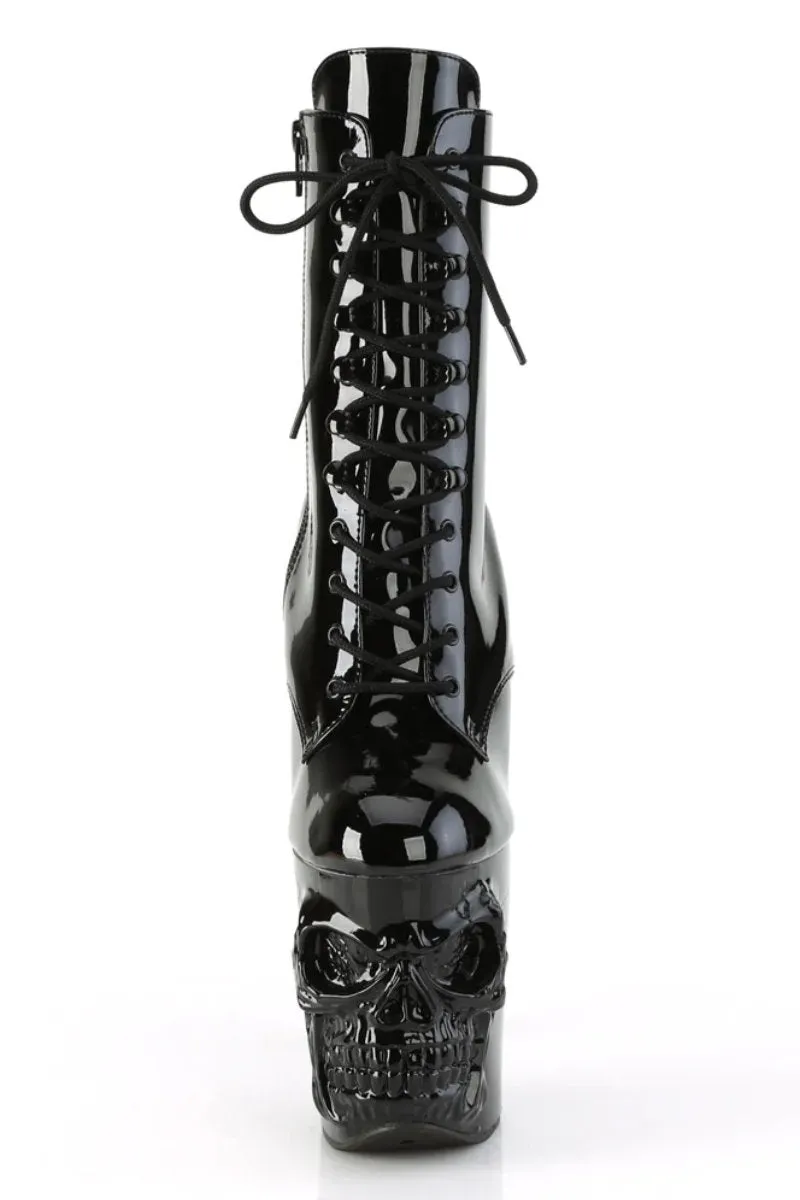 Pleaser USA Rapture-1020 8inch Pleaser Boots - Patent Black