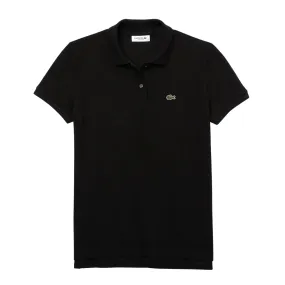 Polo Lacoste Donna Regular Fit Nero