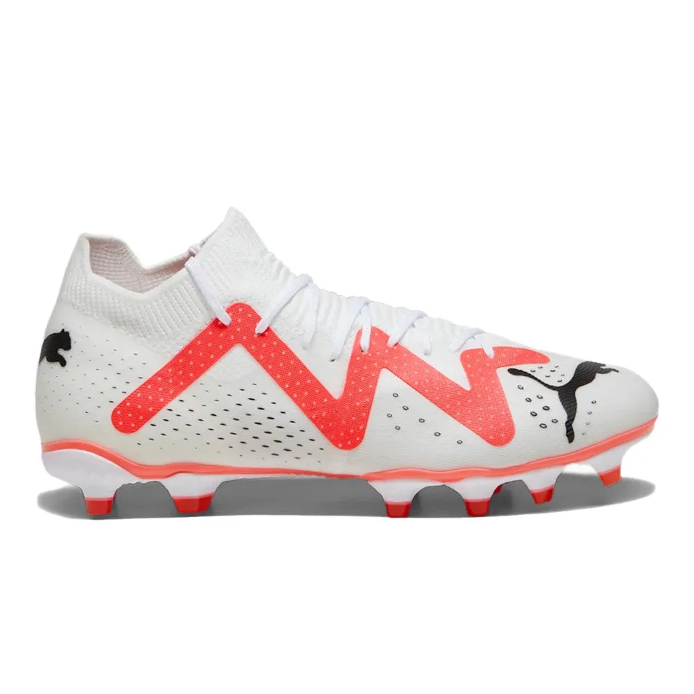 Puma Future Match FG/AG Women's Football Boots (White/Black/Fire Orchid)