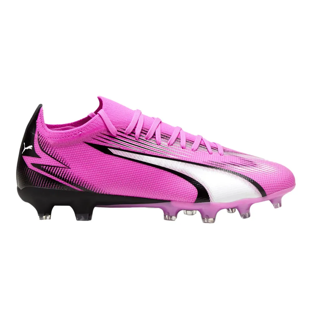 Puma Ultra Match FG/AG Football Boots (Poison Pink/White/Black)