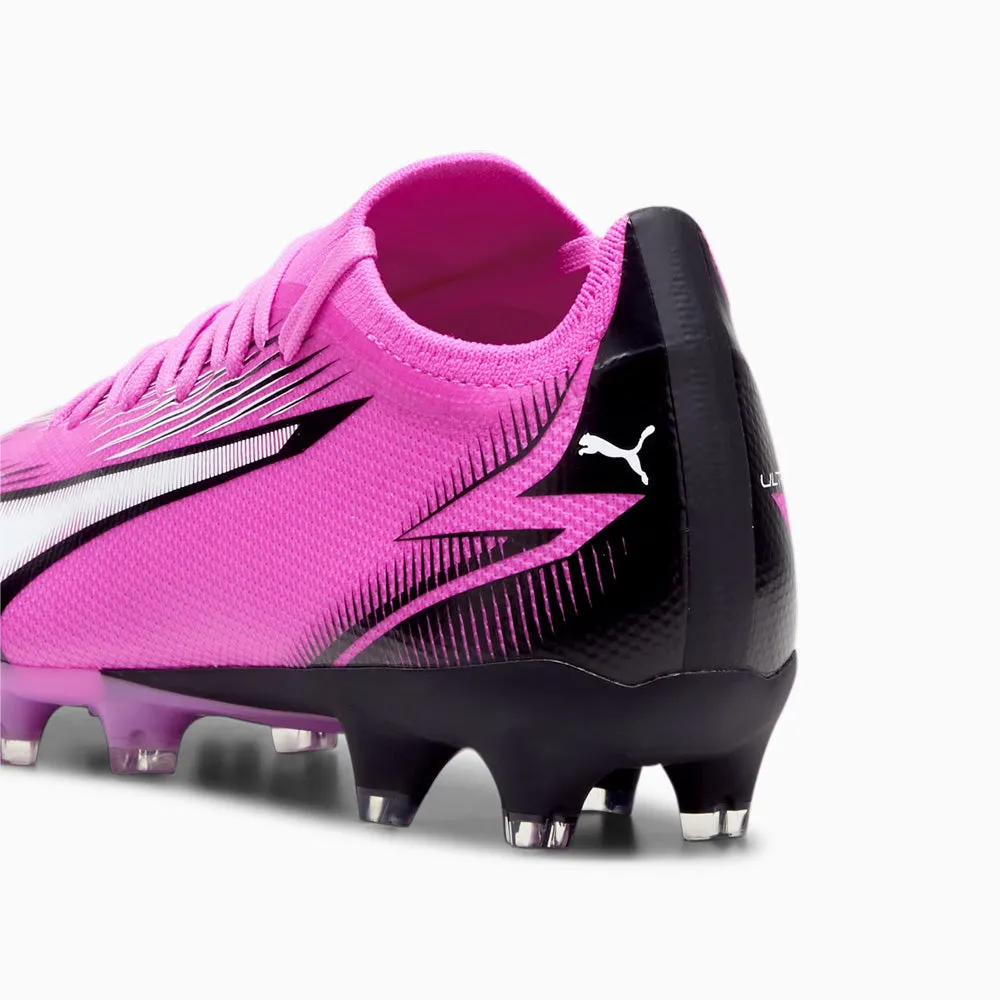 Puma Ultra Match Womens FG/AG Football Boots (Poison Pink/White/Black)