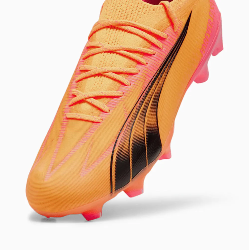 Puma Ultra Ultimate FG/AG Football Boots (Sun Stream/Black/Sunset Glow)