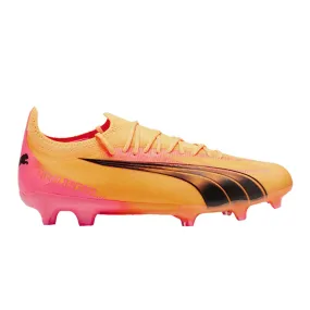 Puma Ultra Ultimate FG/AG Football Boots (Sun Stream/Black/Sunset Glow)