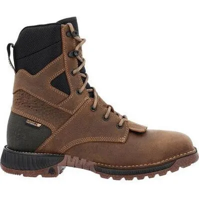 Rocky Men's Hi Wire 11 Comp Toe WP Western Work Boot -Earth- RKW0427