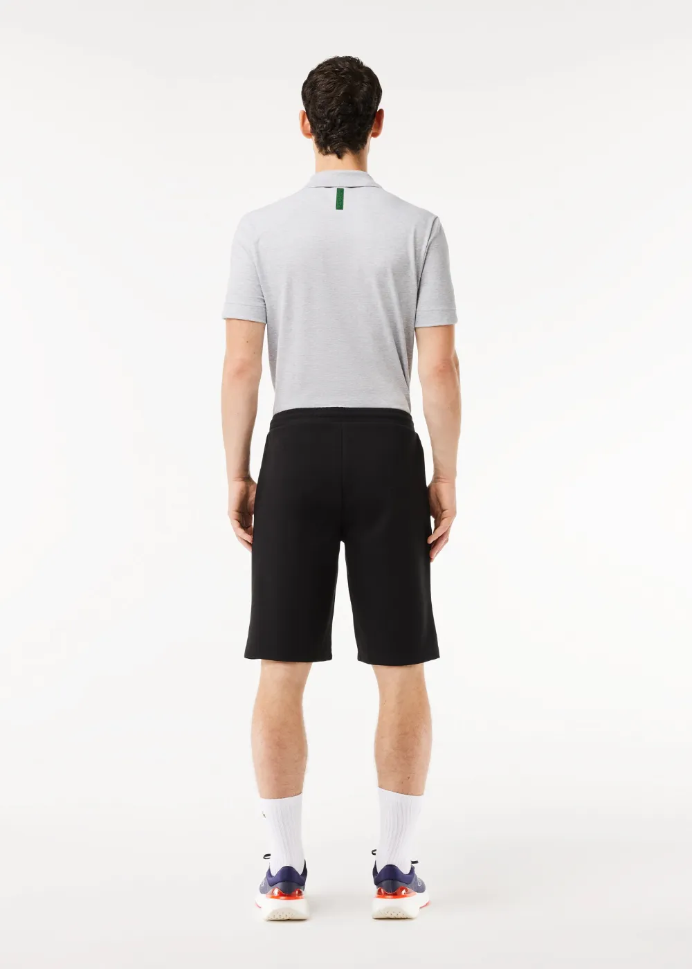 Short Lacoste Lacoste en coton stretch noir