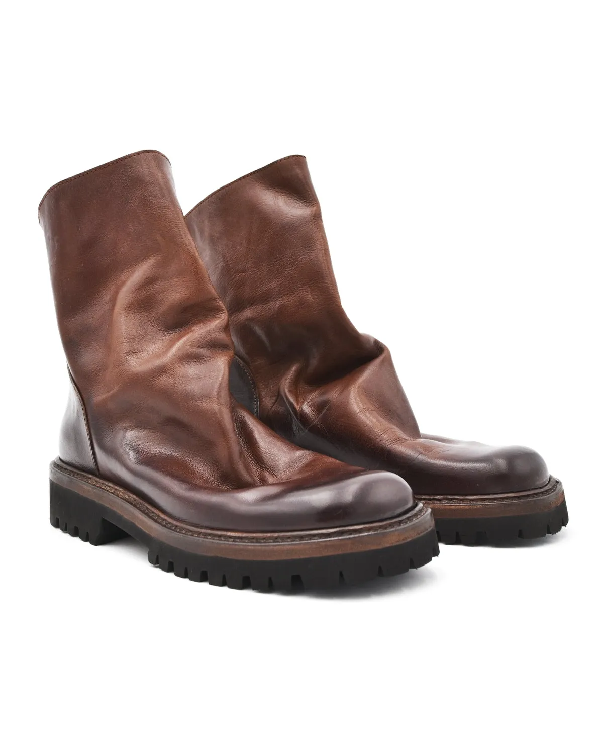 Shoto Dark Caramel Slouchy Boot