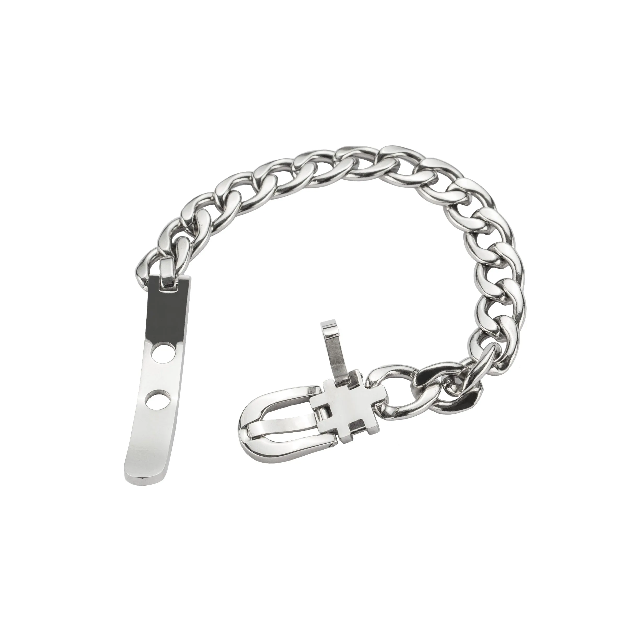 Silver Belt Bracelet