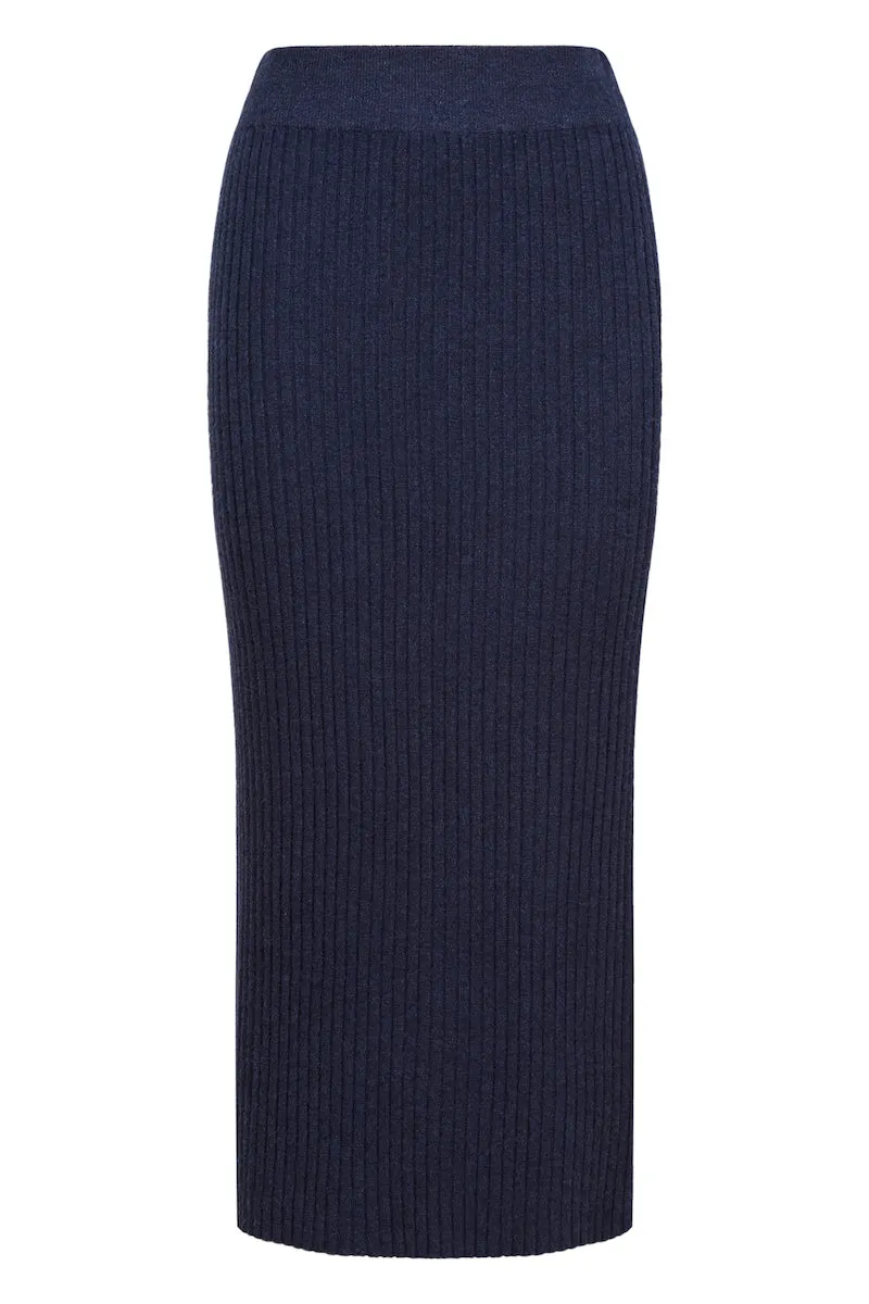 Skyline Knit Skirt, Twilight