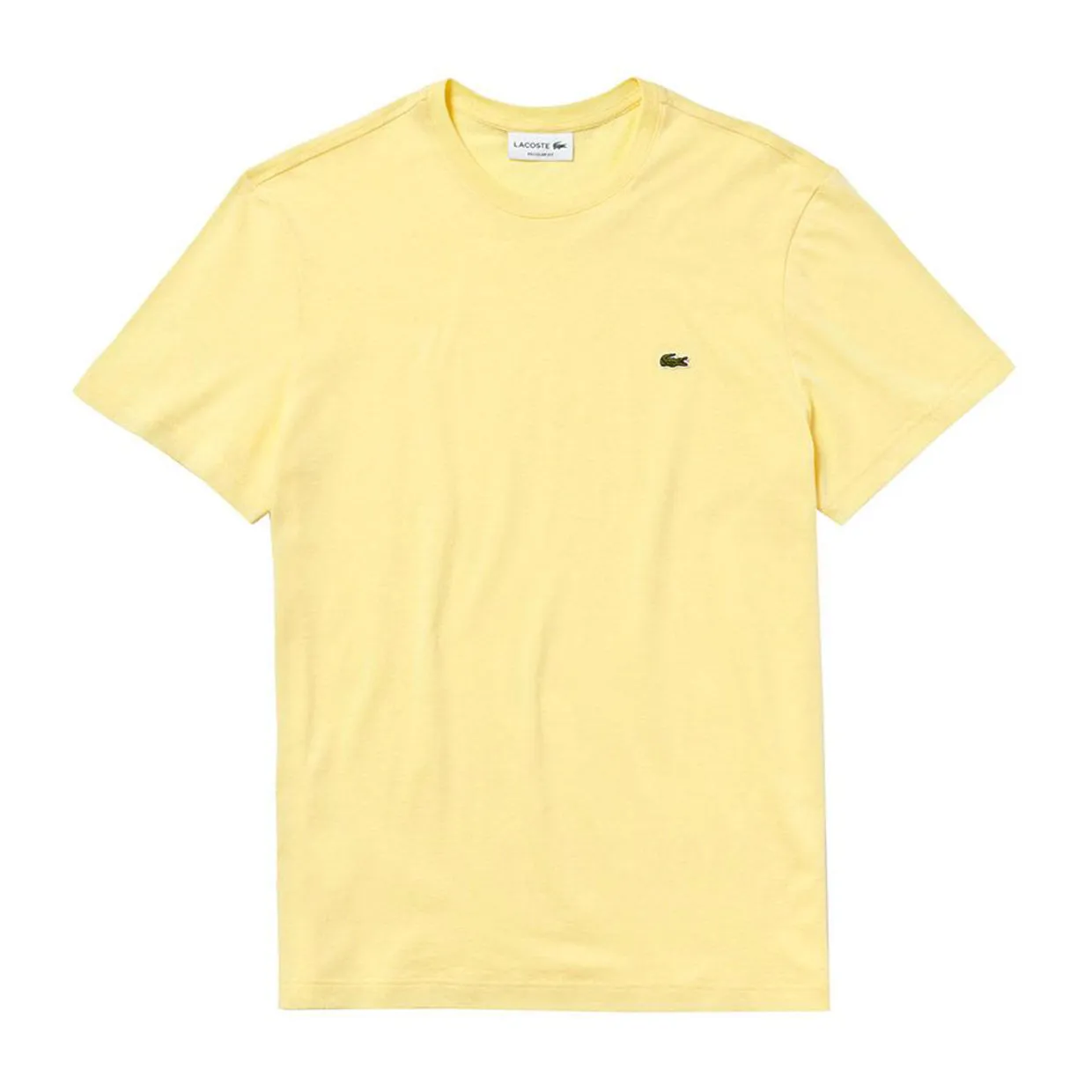 T-shirt Lacoste Girocollo Giallo