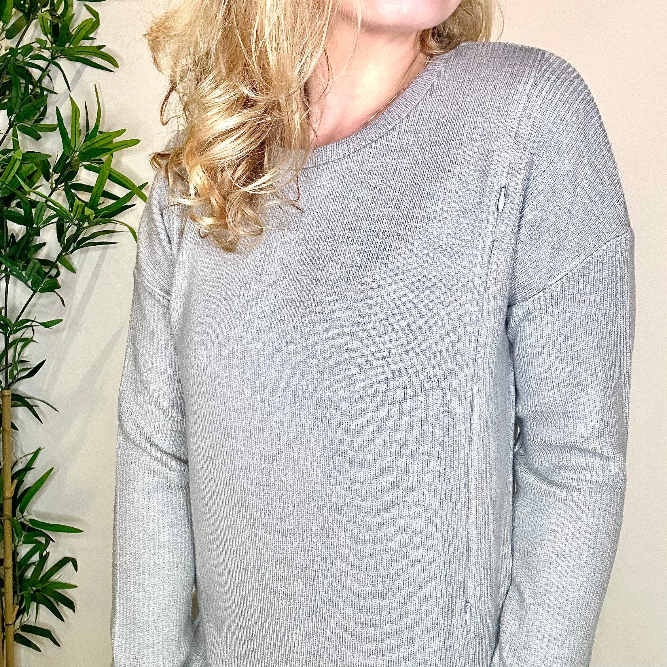 The Sophia Soft Knit Breastfeeding Jumper