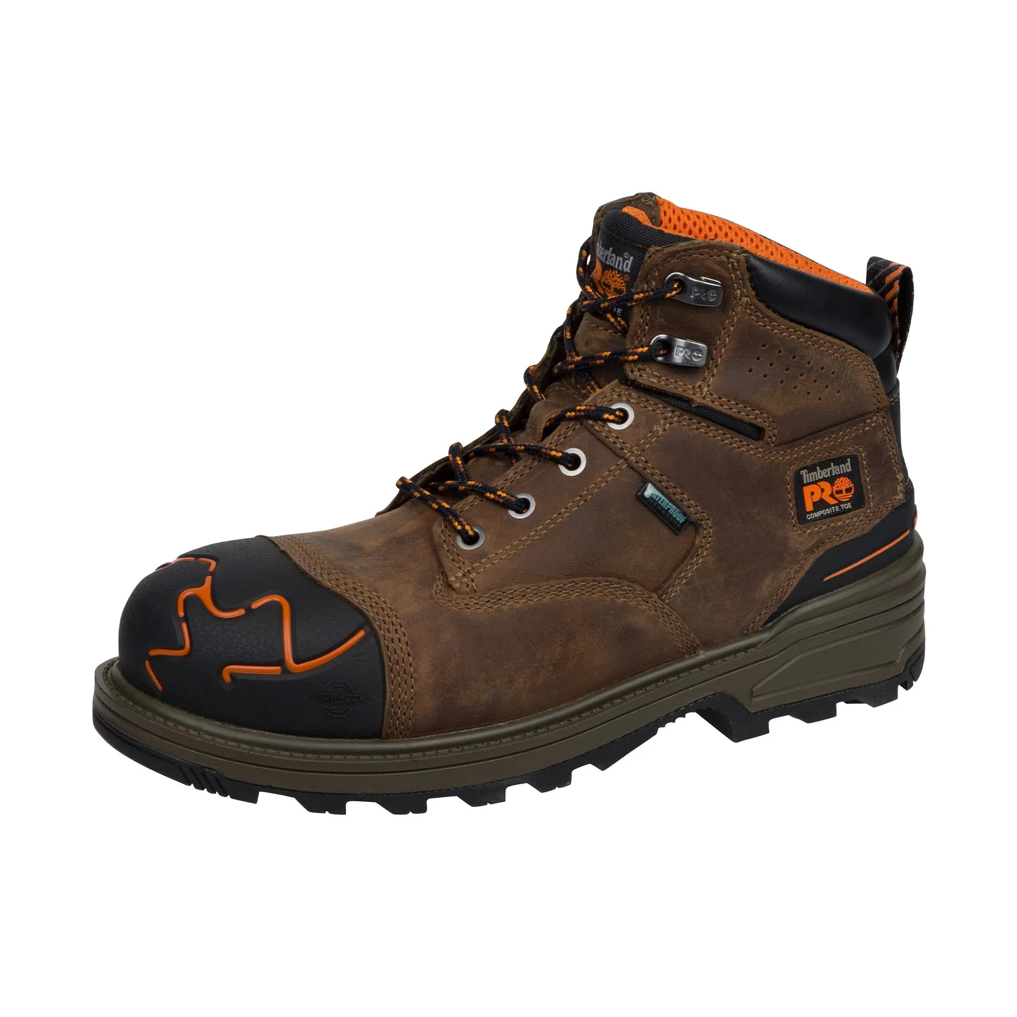 Timberland Pro 6 Inch Magnitude Composite Toe Mocha Underground