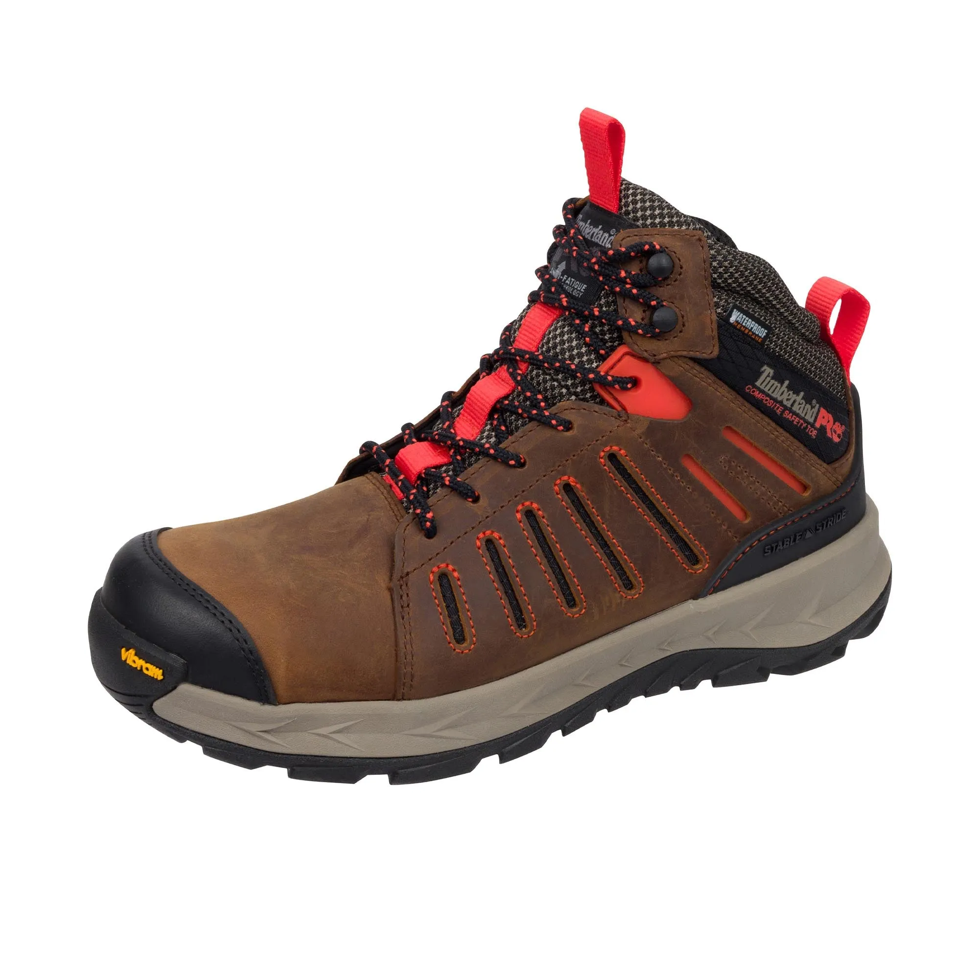 Timberland Pro TrailWind Composite Toe Brown Cherry Tomato