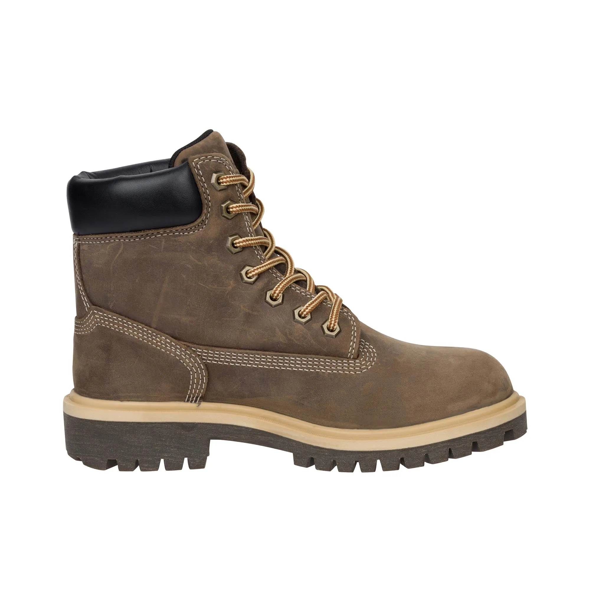 Timberland Pro Womens 6 Inch Direct Attach Steel Toe Turkish Coffee