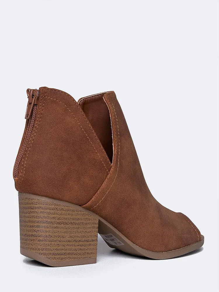 Western Low Ankle Bootie