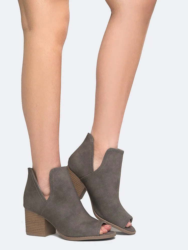 Western Low Ankle Bootie