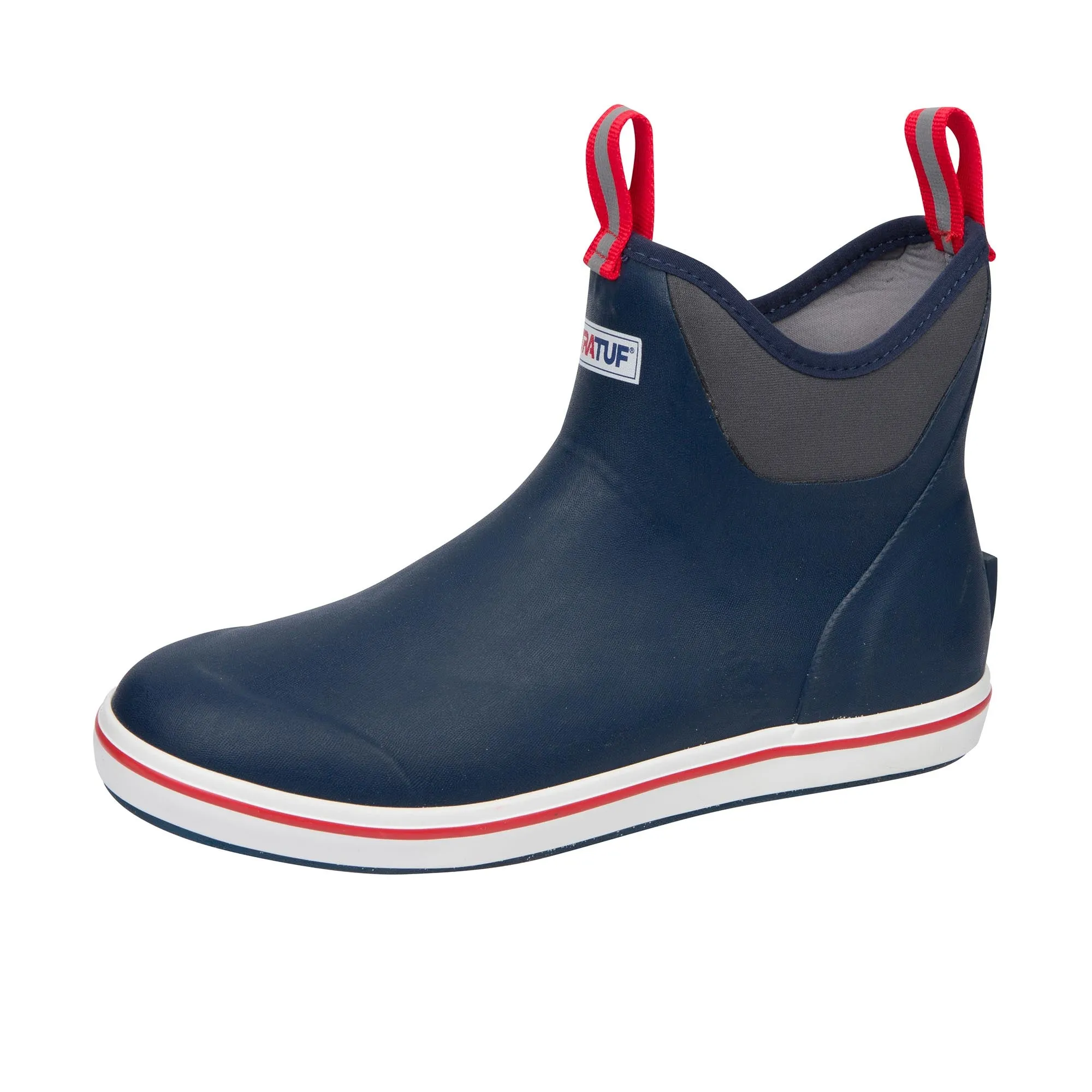 Xtratuf Ankle Deck Boot Navy Red