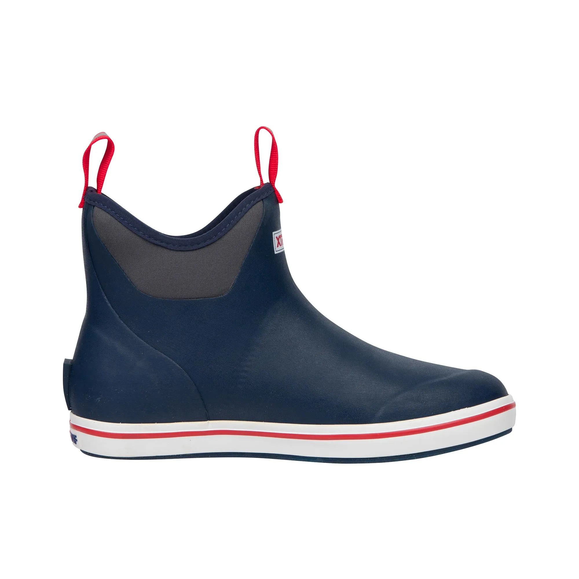 Xtratuf Ankle Deck Boot Navy Red